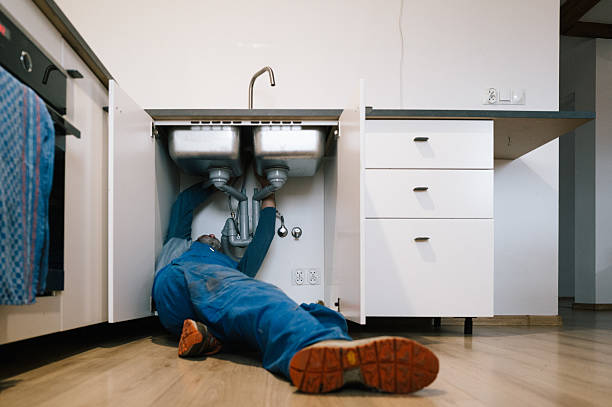 Professional Plumbing technician working in Glastonbury, CT